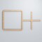 Ekena Millwork Medium Burnett Decorative Fretwork Wood Wall Panels, Alder, 28 7/8"W x 15 3/8"H x 3/8"T WALW16X16X0375BURAL - alternate 2